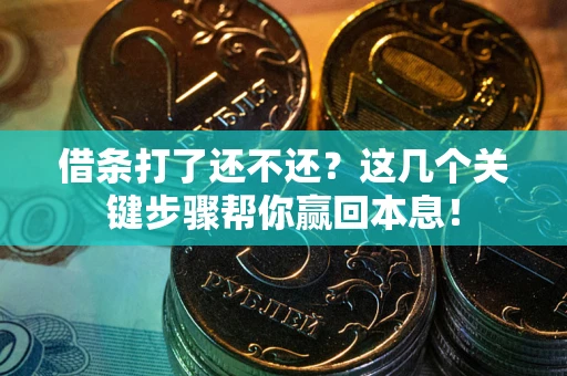 武汉借条打了还不还？这几个关键步骤帮你赢回本息！
