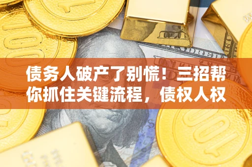 武汉债务人破产了别慌！三招帮你抓住关键流程，债权人权益不再缩水