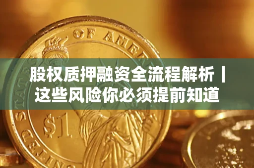 武汉股权质押融资全流程解析｜这些风险你必须提前知道