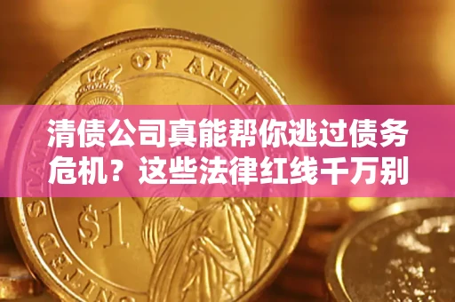 武汉清债公司真能帮你逃过债务危机？这些法律红线千万别踩