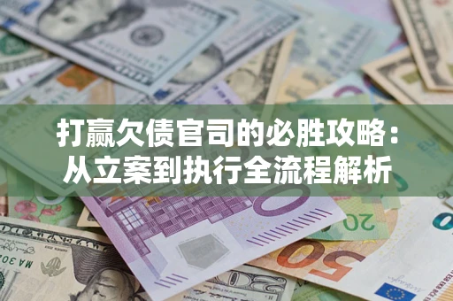 武汉打赢欠债官司的必胜攻略：从立案到执行全流程解析