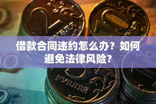 武汉借款合同违约怎么办？如何避免法律风险？