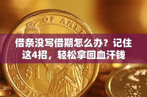 武汉借条没写借期怎么办？记住这4招，轻松拿回血汗钱