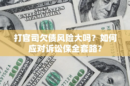武汉打官司欠债风险大吗？如何应对诉讼保全套路？